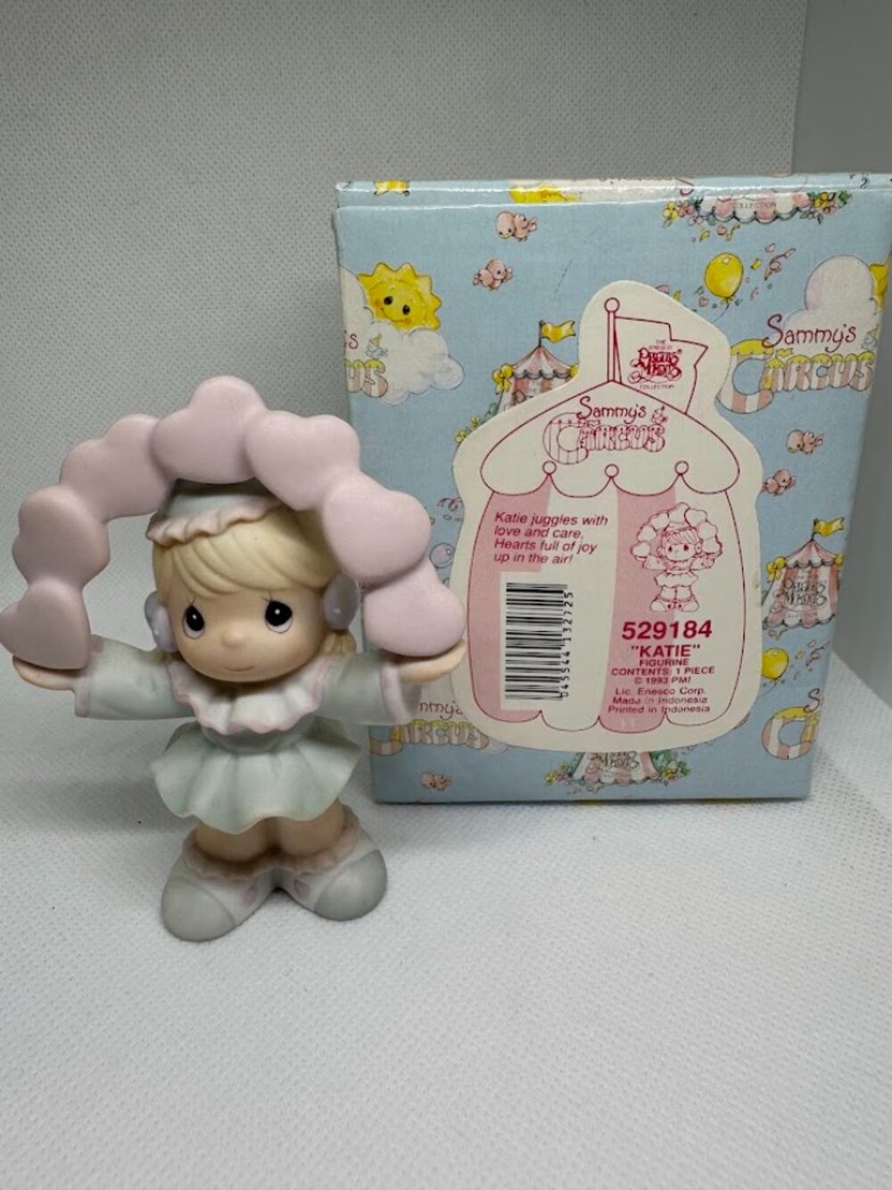 Precious Moments Sammy's Circus "Katie" Figurine 529184 w/ Original Box